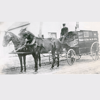 1889 - Horse drawn ambulance