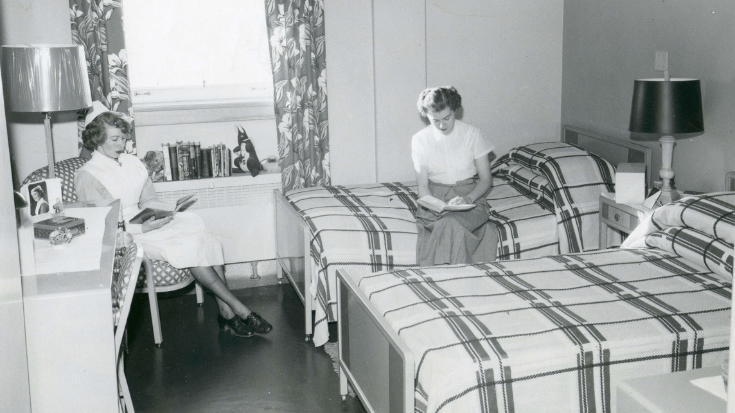 1951 - Student Nurses Room 5th Floor Maternity