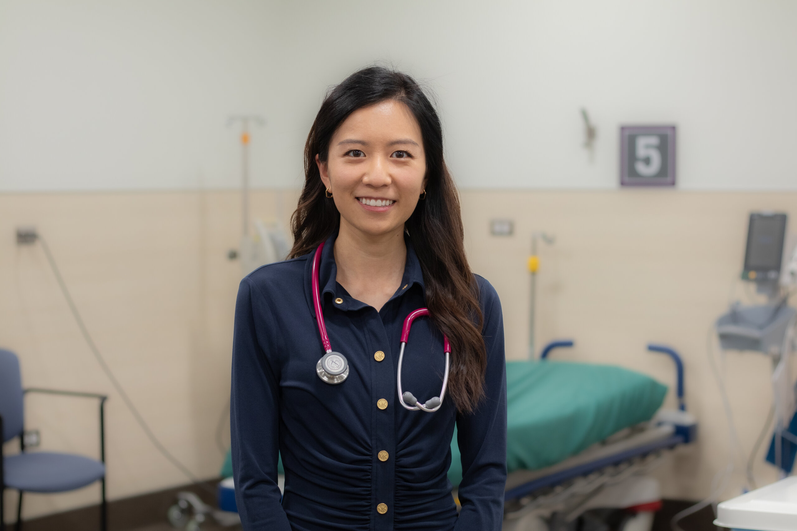 Kristina Chan is a nurse practitioner at the Minor Treatment Clinic at Health Sciences Centre, providing care to patients with non-urgent injuries or illnesses.